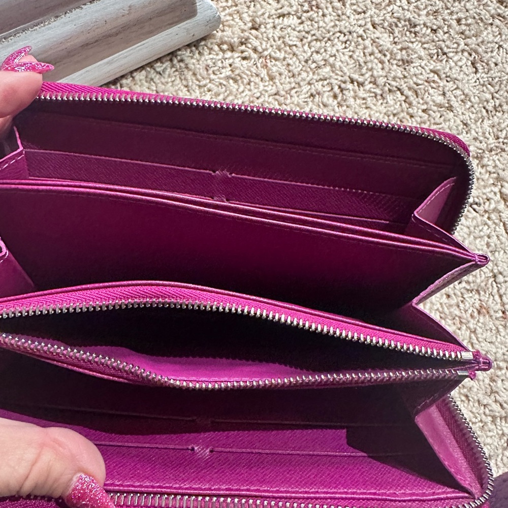 Louis Vuitton Fuchsia Wallet - Picture 9 of 13